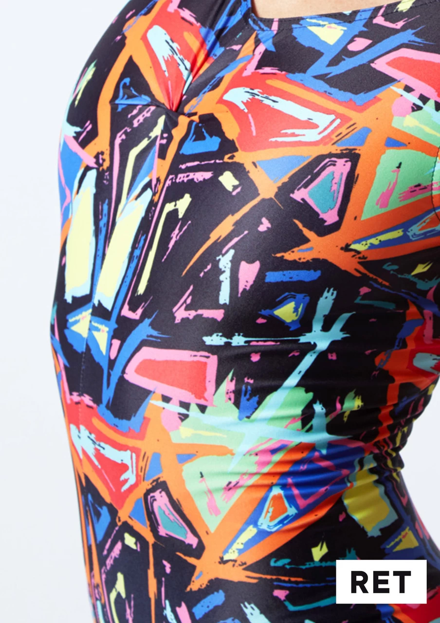 Alegra Girls Patterned Rhona Unitard 9 Alegra Girls Patterned Rhona Unitard - Image 7