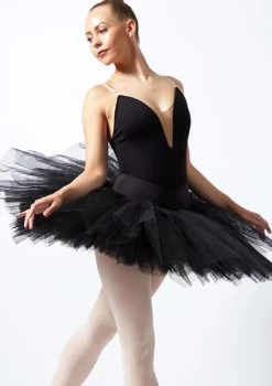 Bloch Belle Practice Tutu -Dance Costume Store bl r2921 bloch belle practice tutu black front thumbnail T 76278.1698799653