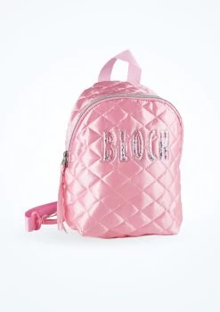 Bloch Girls Satin Backpack 7 Bloch Girls Satin Backpack -Dance Costume Store bla5320 pink front t 29207.1698711684
