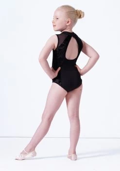 Bloch Girls Madinsson Zip Front Tank Leotard 10 Bloch Girls Madinsson Zip Front Tank Leotard -Dance Costume Store blcl1035 black back 2 72159.1675901673