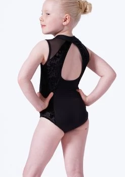 Bloch Girls Madinsson Zip Front Tank Leotard 13 Bloch Girls Madinsson Zip Front Tank Leotard -Dance Costume Store blcl1035 black back t 42151.1696980303
