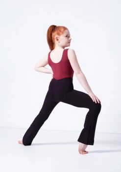 Bloch V-Front Coupe Jazz Pants -Dance Costume Store blcp5453 black back 00264.1689290314