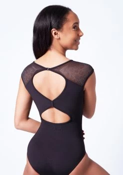 Bloch Emma Boat Neck Lace Leotard 13 Bloch Emma Boat Neck Lace Leotard -Dance Costume Store bll4162 black close up back 83178.1679927440