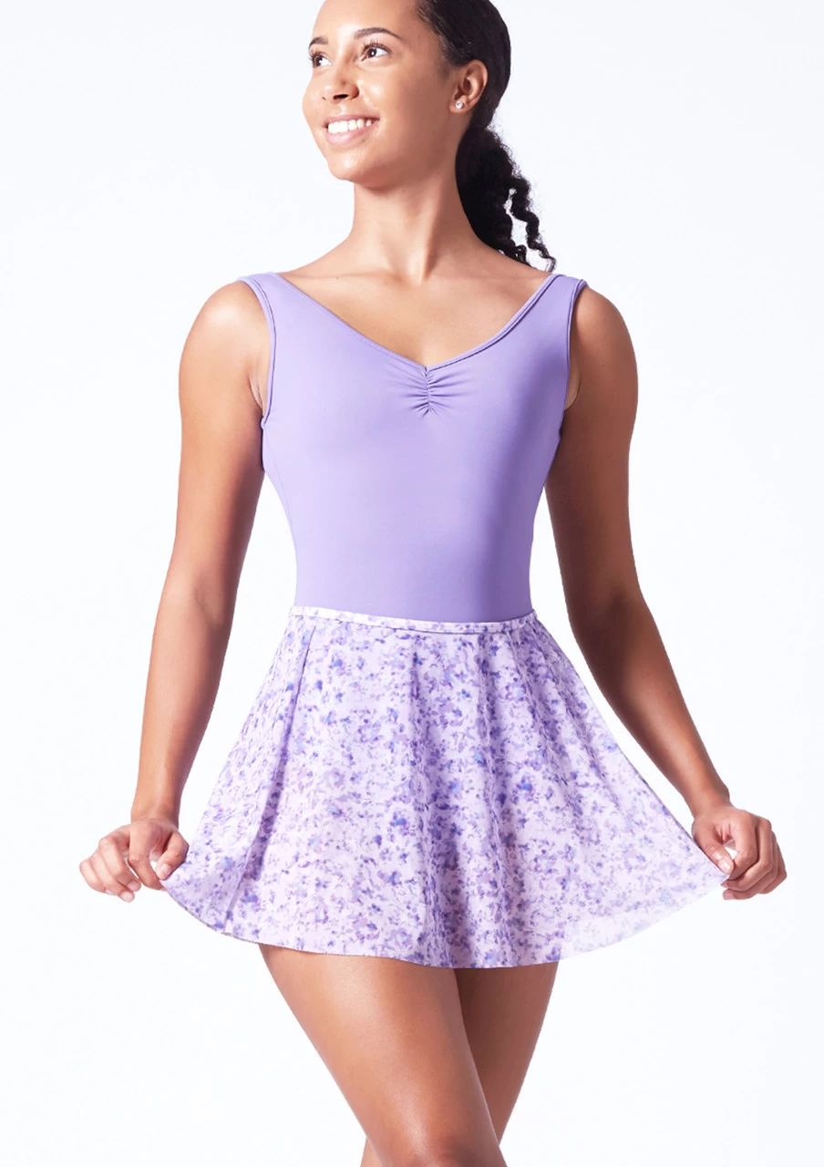 Bloch Floral Print Skirt - Lilac 6 Bloch Floral Print Skirt - Lilac - Image 4