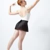 Ballet Rosa Flock Mesh Wrap Skirt -Dance Costume Store br leonie ballet rosa flock mesh wrap skirt black back 33138.1678926833