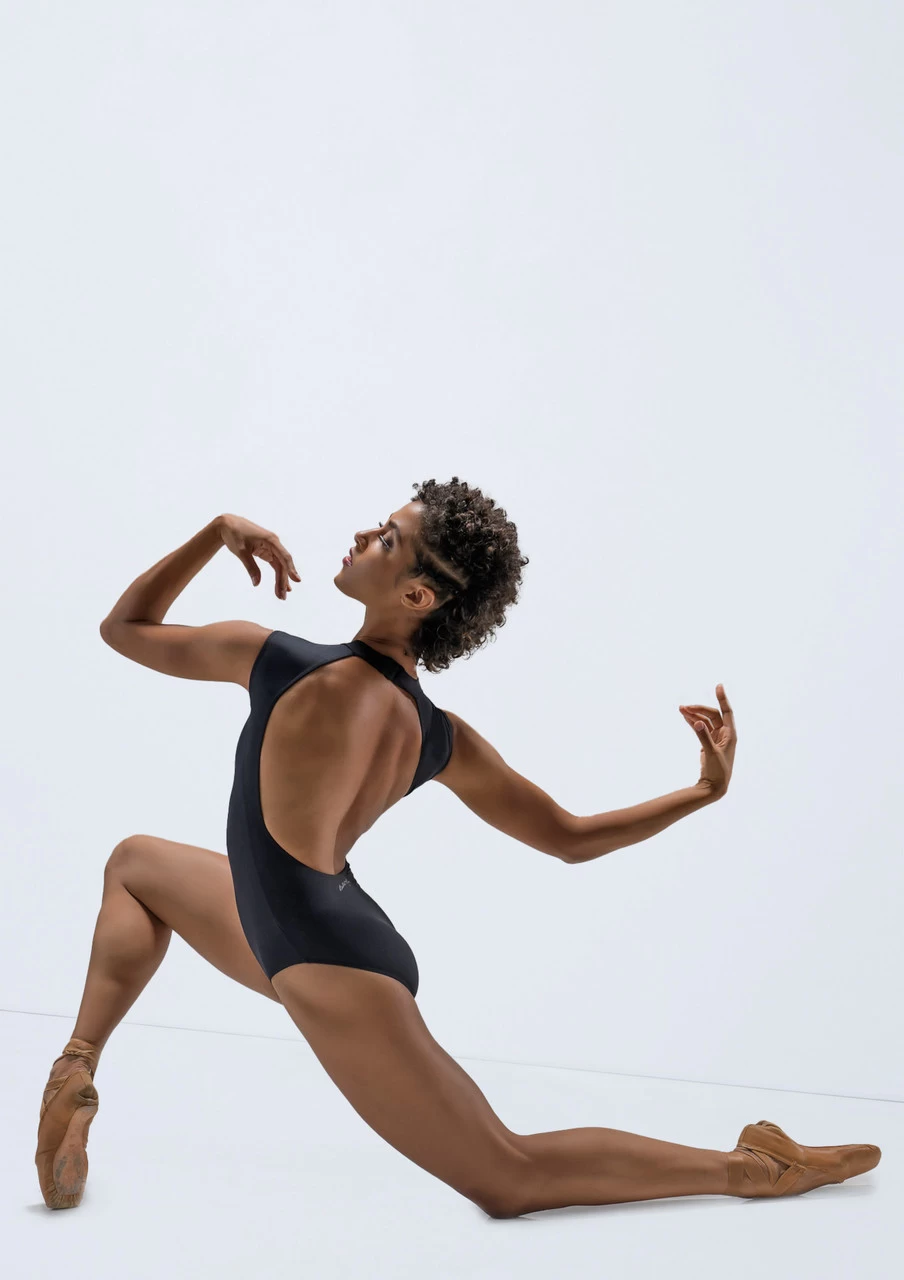 Ballet Rosa Paris Embroidered High Neck Leotard 4 Ballet Rosa Paris Embroidered High Neck Leotard - Image 2