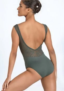 Ballet Rosa Inaya V Back Lace Insert Leotard -Dance Costume Store br inaya deep v lace back camisole leo olive back 3t 65797.1698803367