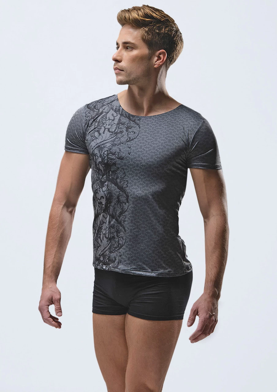 Ballet Rosa Mens Abrax Printed T-shirt 5 Ballet Rosa Mens Abrax Printed T-shirt - Image 3