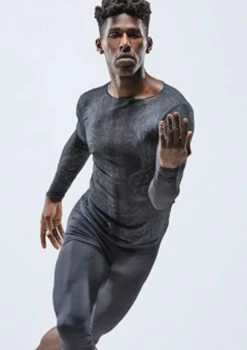 Ballet Rosa Mens Misu Long Sleeve Top -Dance Costume Store brmisu black frontmain 1t 68972.1698803760