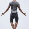 Ballet Rosa Mens Nizar Printed T-Shirt -Dance Costume Store brnizar grey backmain 2 70166.1678926901