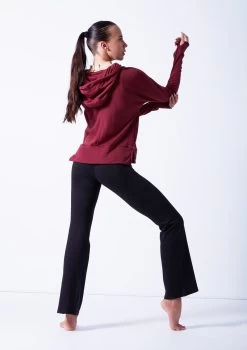 Ballet Rosa Warm Up Hoodie -Dance Costume Store brolivine red back 53806.1678926911