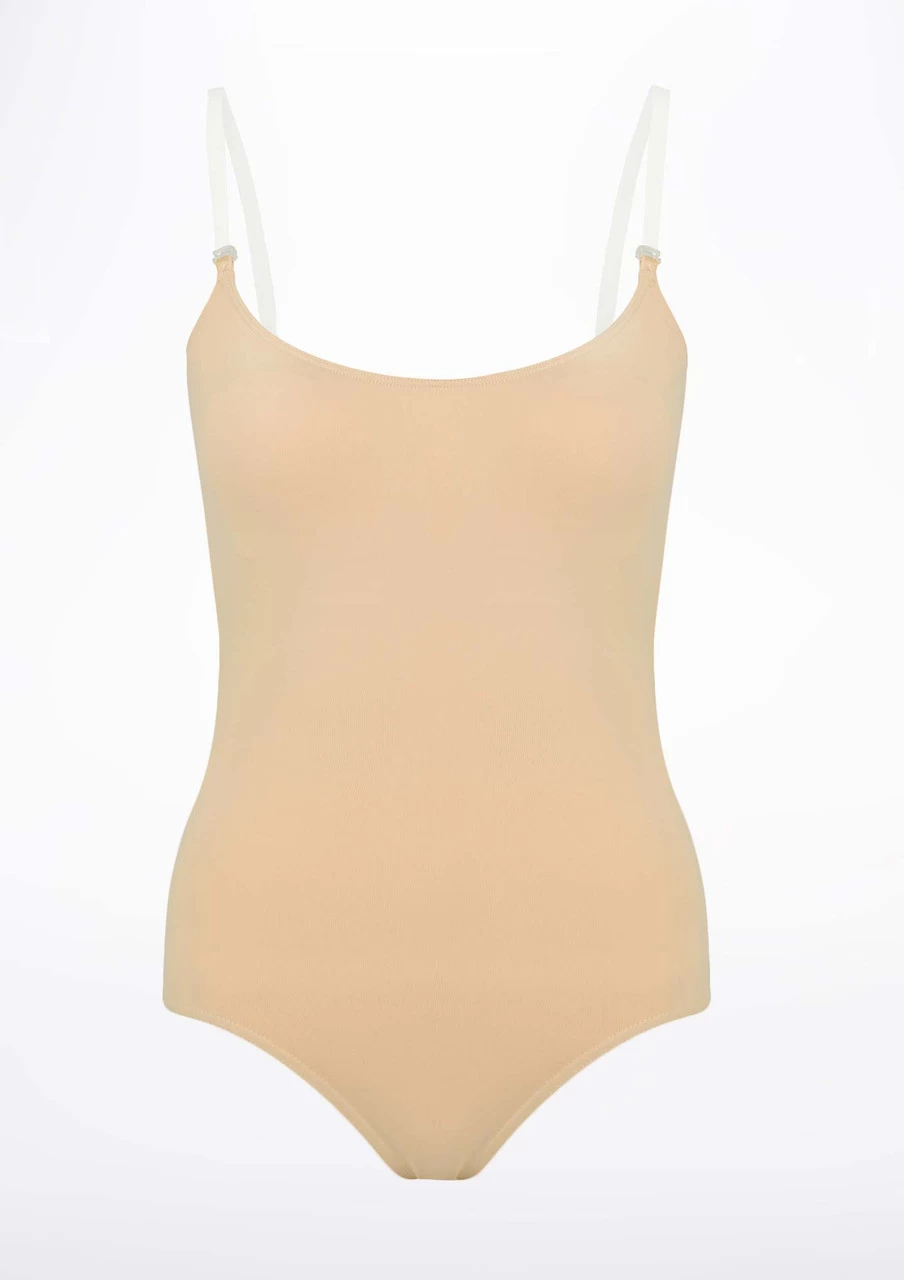 Capezio BraTek Nude Camisole Leotard 3 Capezio BraTek Nude Camisole Leotard