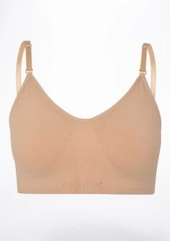 Capezio Leotard Bra -Dance Costume Store ca 3683 capezio leotard bra tan front T 74405.1698804931