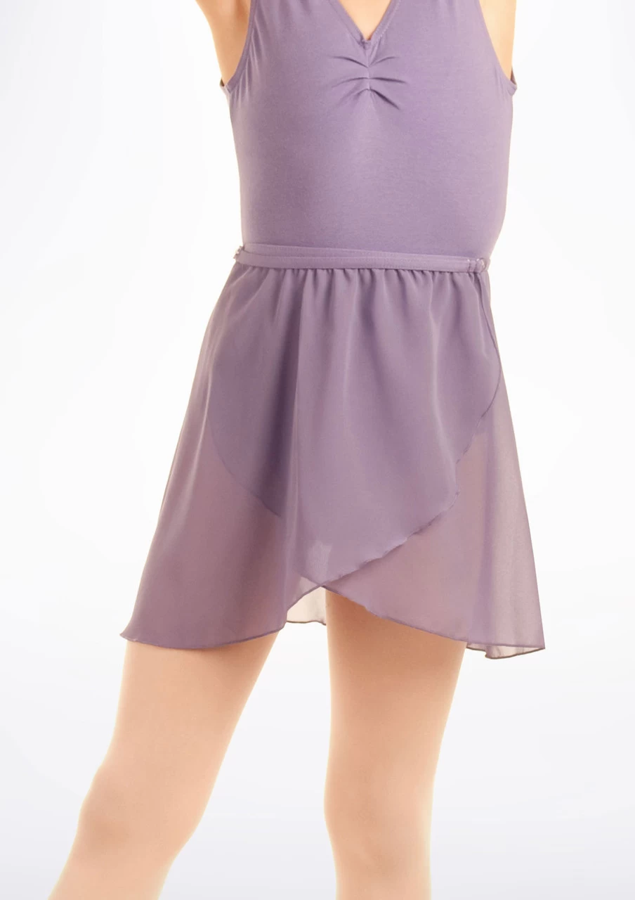 Capezio Class Kids Chiffon Wrap Dance Skirt 4 Capezio Class Kids Chiffon Wrap Dance Skirt - Image 3