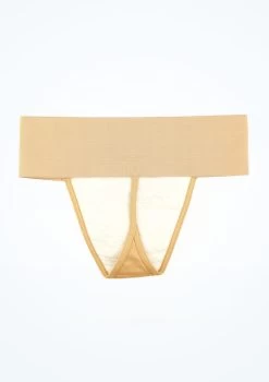 Dance Costume Store -Dance Costume Store ca n5930 capezio mens quilted cotton thong dancebelt tan back 43916.1678927347