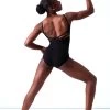 Capezio V Neck Camisole Leotard -Dance Costume Store cacc102 black back 40982.1678927172