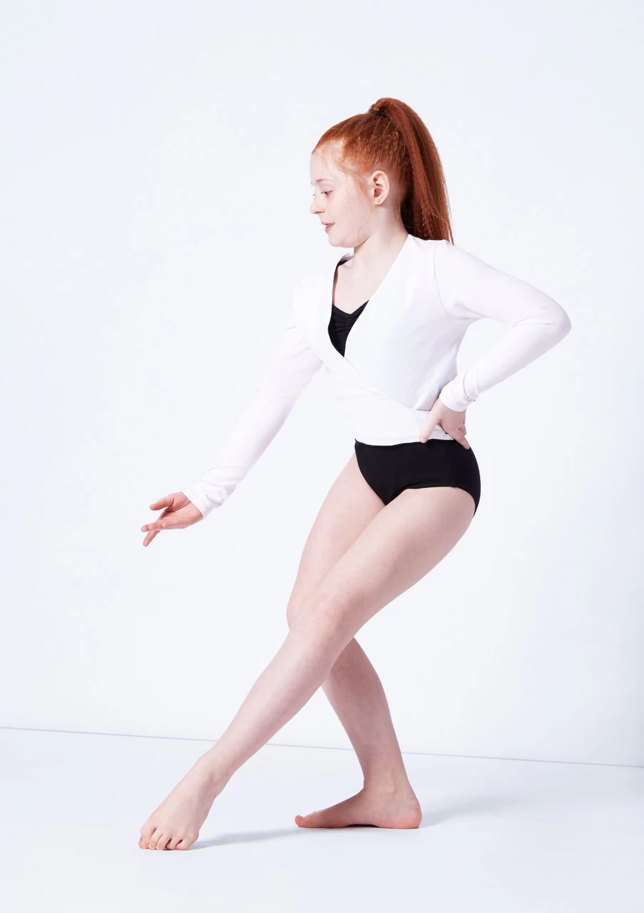Capezio Class Kids Crossover Ballet Wrap 9 Capezio Class Kids Crossover Ballet Wrap - Image 7