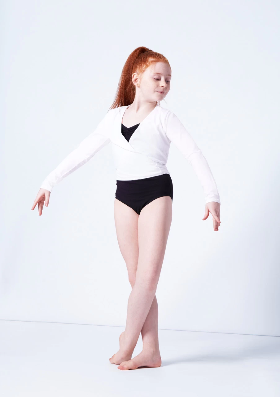 Capezio Class Kids Crossover Ballet Wrap 10 Capezio Class Kids Crossover Ballet Wrap - Image 8
