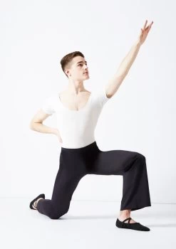 Freed RAD Mens Short Sleeve Leotard -Dance Costume Store fraaron white front 1 24074.1678927594