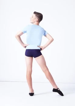Freed RAD Boys Short Sleeved T-Shirt -Dance Costume Store frpbtee pale blue back 34093.1691196428