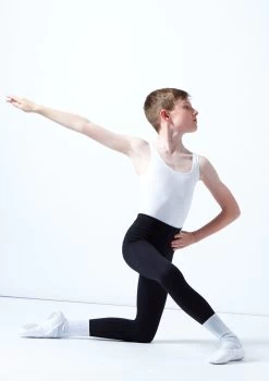 Freed Mens RAD Stirrup Tights -Dance Costume Store frr317p black front 1 23933.1676420537