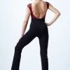 Intermezzo High Waist Straight Leg Dance Pants -Dance Costume Store it 5266 intermezzo high waist straight leg dance pants black back 39847.1678928067