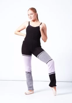 Intermezzo Constantine Warmup Catsuit -Dance Costume Store it4693 black front 2 52045.1697498581