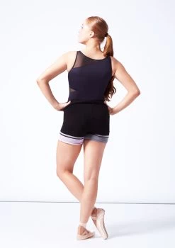 Intermezzo Charlotte Warmup Shorts -Dance Costume Store it5536 black back 10770.1697498601