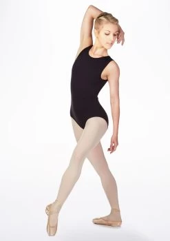 Move Dance Nava Tank Leotard -Dance Costume Store mo l0132 move nava tank leotard black front no1 69142.1678928617