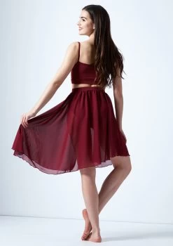 Move Dance Eris Asymmetric Lyrical Half Skirt 21 Move Dance Eris Asymmetric Lyrical Half Skirt -Dance Costume Store mo r0020 move dance eris asymmetric lyrical half skirt red back 60750.1678884614