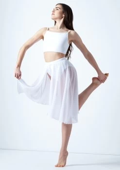 Move Dance Eris Asymmetric Lyrical Half Skirt 26 Move Dance Eris Asymmetric Lyrical Half Skirt -Dance Costume Store mo r0020 move dance eris asymmetric lyrical half skirt white front 08671.1678884614