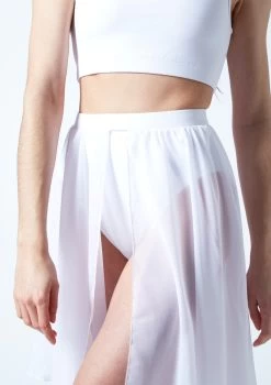 Move Dance Eris Asymmetric Lyrical Half Skirt 28 Move Dance Eris Asymmetric Lyrical Half Skirt -Dance Costume Store mo r0020 move dance eris asymmetric lyrical half skirt white front no1 08068.1678884614