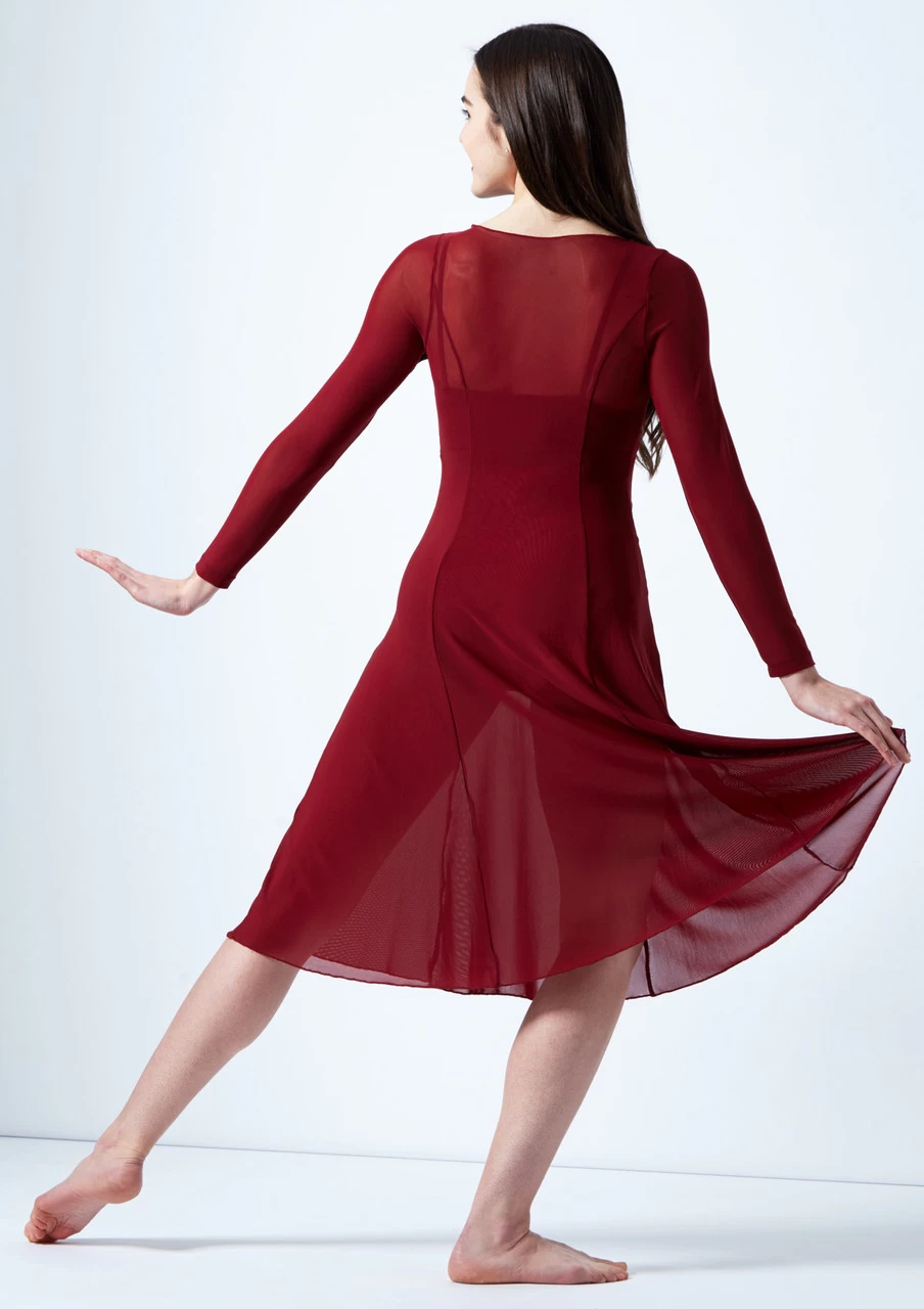 Move Dance Dione Long Sleeve Lyrical Dress 7 Move Dance Dione Long Sleeve Lyrical Dress - Image 5