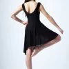 Move Dance Pandora Asymmetric Lyrical Dress -Dance Costume Store mo r0221 move dance pandora high neck lyrical dress black back 63710.1678884657