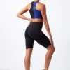 Move Dance Envision Zip Front Crop Top -Dance Costume Store mo z0603 move dance envision zip front crop top blue back 58630.1678884937