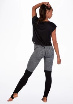 Move Dance Mesh Back Dance T Shirt 12 Move Dance Mesh Back Dance T Shirt -Dance Costume Store mo z0607 move mesh back dance t shirt black back 12903.1678884941