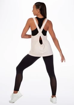 Move Dance Cross Back Dance Top 10 Move Dance Cross Back Dance Top -Dance Costume Store mo z0610 move cross back dance top pink back 94725.1678884946
