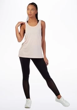 Move Dance Cross Back Dance Top 9 Move Dance Cross Back Dance Top -Dance Costume Store mo z0610 move cross back dance top pink front 66136.1678884947