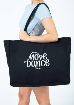 Move Dance Woven Tote Bag