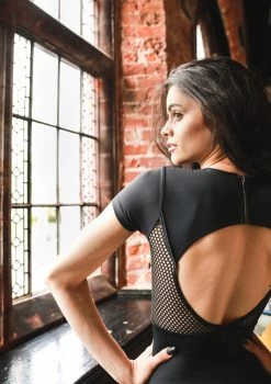 Move Dance Dolly Zip Back Leotard -Dance Costume Store mol0654 black back 29313.1678884258