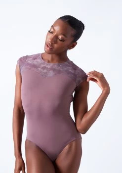 Move Dance Asteria Sweetheart Leotard -Dance Costume Store mol0666 orchid pink close up front 33493.1683070095