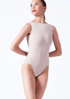 Move Dance Cora Scoop Neck Leotard 21 Move Dance Cora Scoop Neck Leotard -Dance Costume Store mol0826 latte front t 71770.1698711860