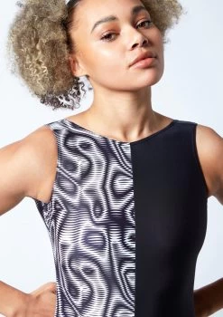 Move Dance Zeba Leotard Bodysuit - Dimensions 11 Move Dance Zeba Leotard Bodysuit - Dimensions -Dance Costume Store mol0903 dim close up front 1 23521.1678884336