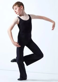 Move Dance Boys Jazz Pants -Dance Costume Store mol5247 black front 3 15099.1678884569