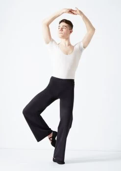 Move Dance Mens Jazz Pants 8 Move Dance Mens Jazz Pants -Dance Costume Store mop1000 black front 2 47206.1678884565