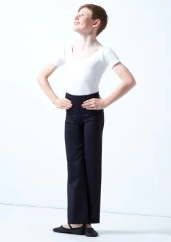 Move Dance Boys Jazz Pants -Dance Costume Store mop500 black front 1 97825.1678884568