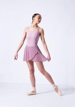 Move Dance Eliana Mock Wrap Skirt 14 Move Dance Eliana Mock Wrap Skirt -Dance Costume Store mor0028 frenchmauve front 1 40822.1681806918