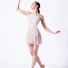 Move Dance Eliana Mock Wrap Skirt 1 Move Dance Eliana Mock Wrap Skirt -Dance Costume Store mor0028 latte front 1 29069.1681806918