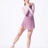 Move Dance Wren Mini Ballet Skirt -Dance Costume Store mor0029 frenchmauve front 1 47812.1681806918
