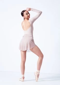 Move Dance Wren Mini Ballet Skirt -Dance Costume Store mor0029 latte back 22905.1681806918